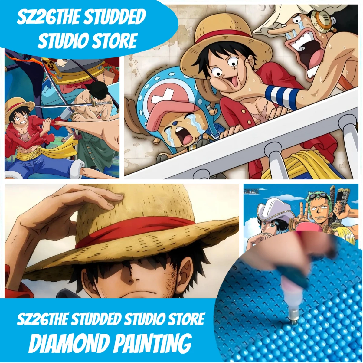 5D Diamond Painting Kit Full Drill - Sz26 Kit de peinture diamant 5D