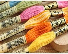 Cotton Embroidery Thread Skeins - Fil à broder OneRoom French DMC