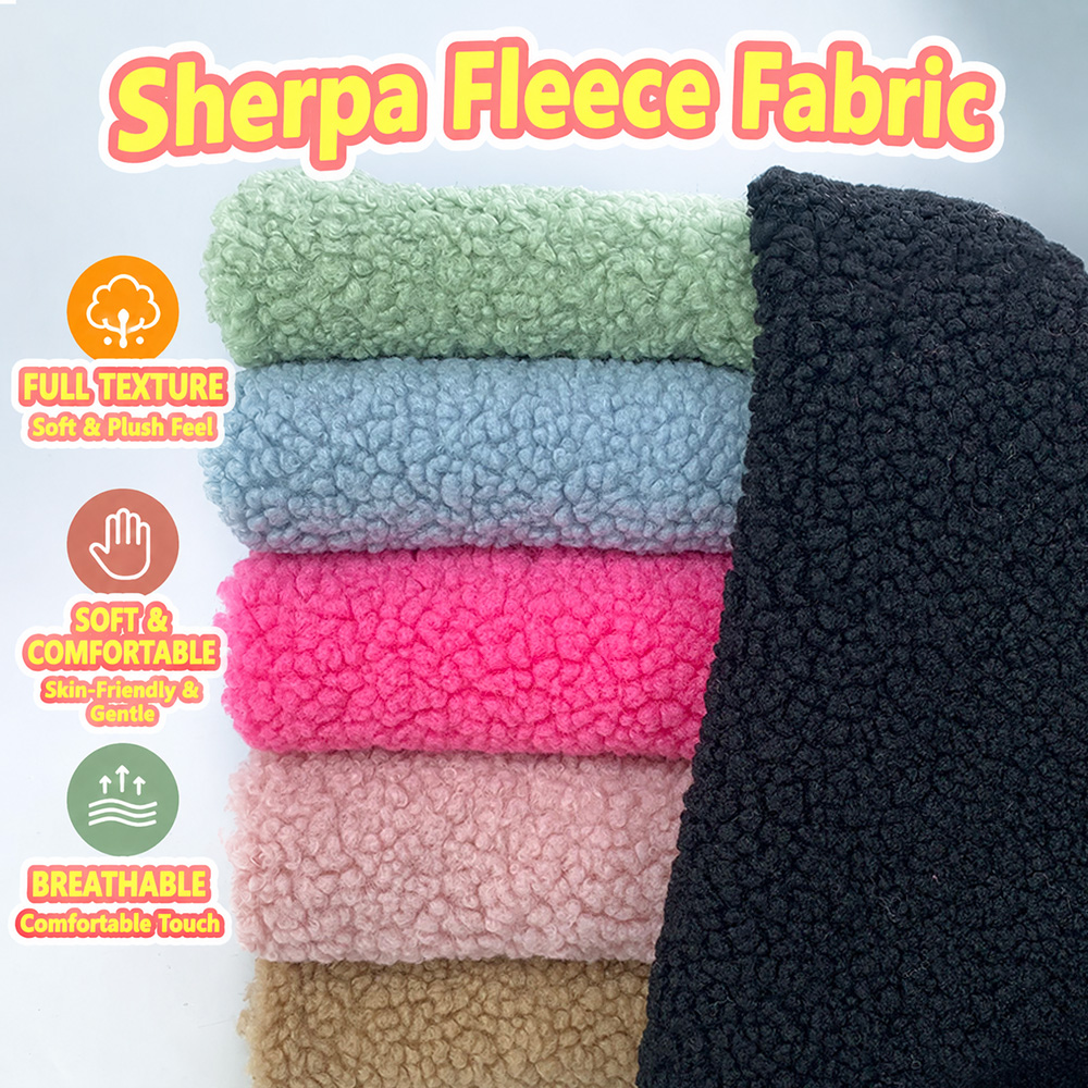 Sewing - Pièce de tissu en polaire sherpa