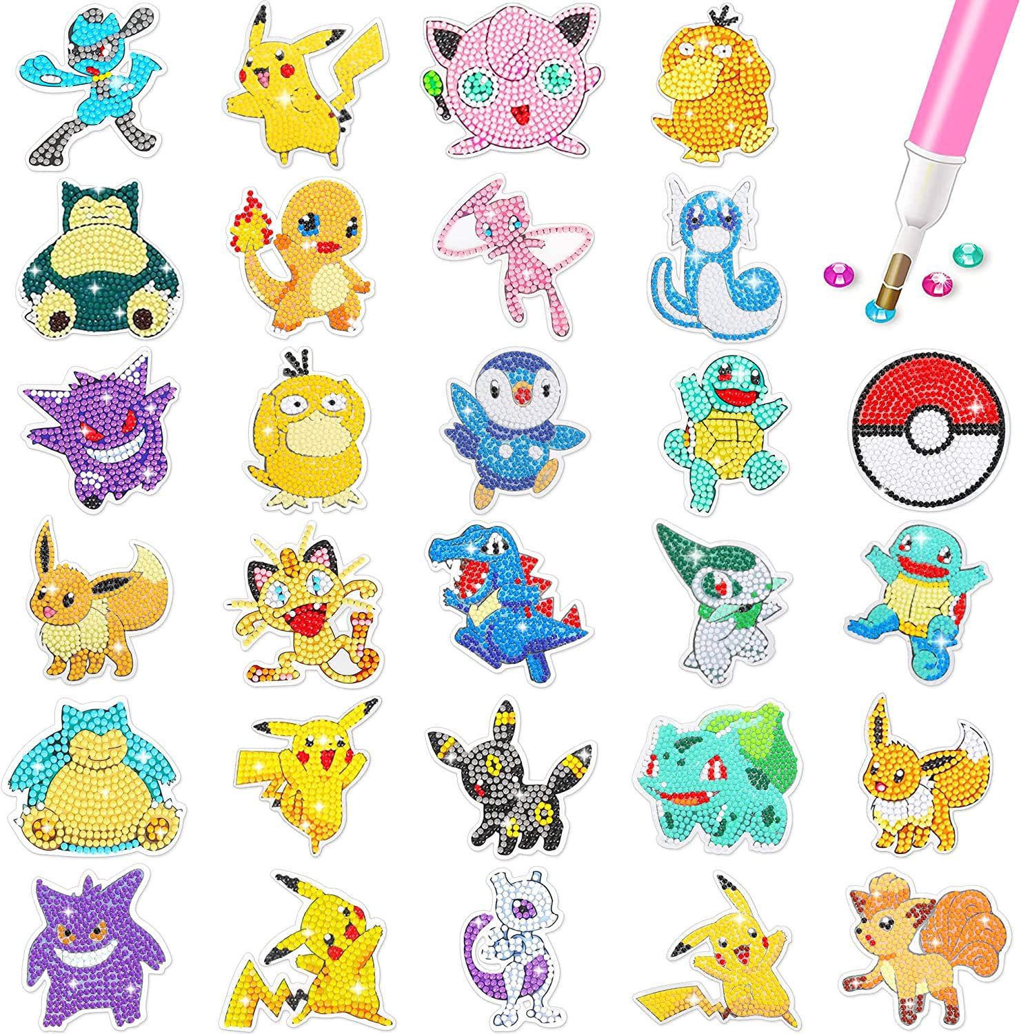 Peinture diamant Pikachu de de - 5D Diamond Painting Kit Full Drill avis et prix
