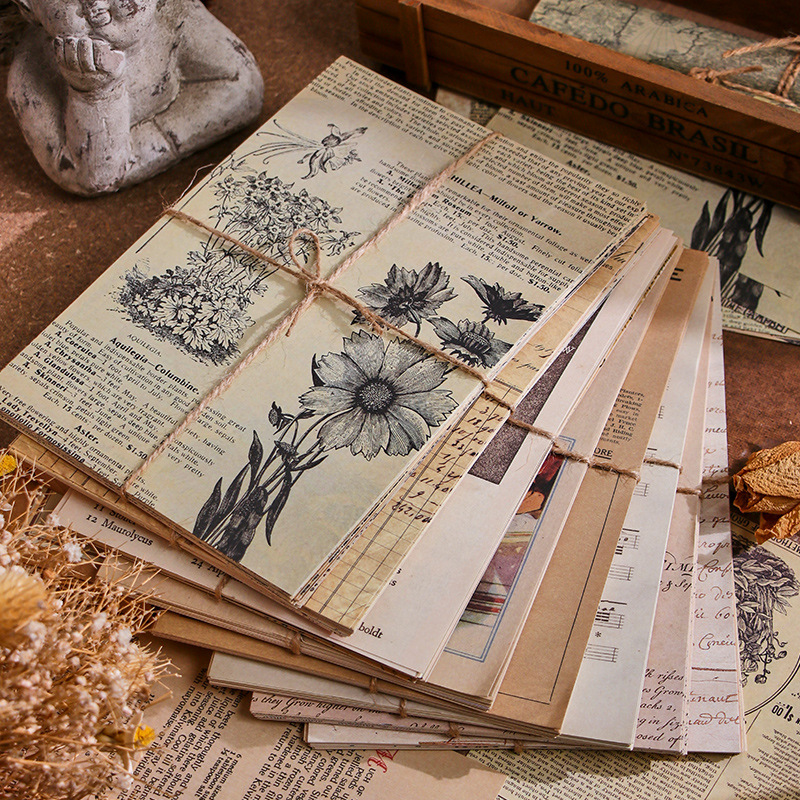 30 pièces Vintage Scrapbooking - Vintage Junk Journal Scrapbooking Paper avis et prix