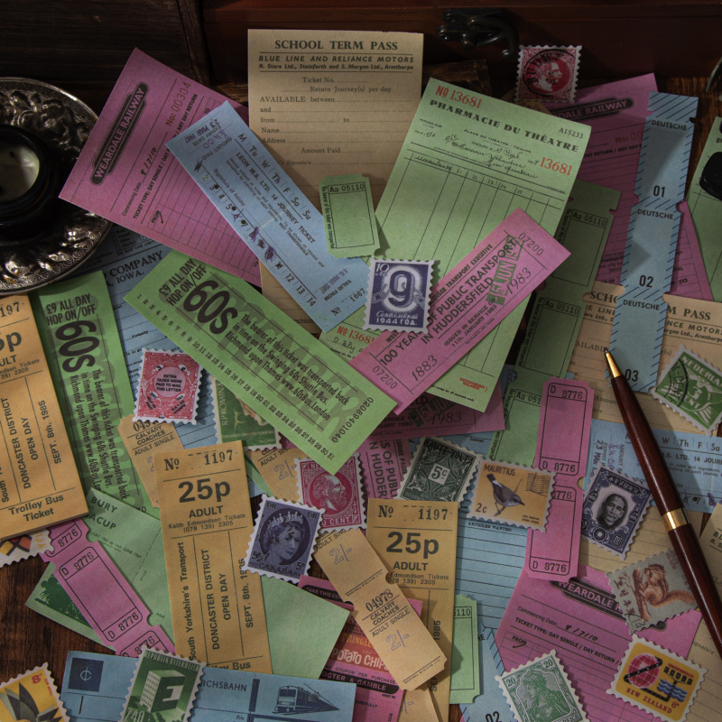 Lot de 140 pièces de matériel  - Vintage Junk Journal Scrapbooking Paper avis et prix
