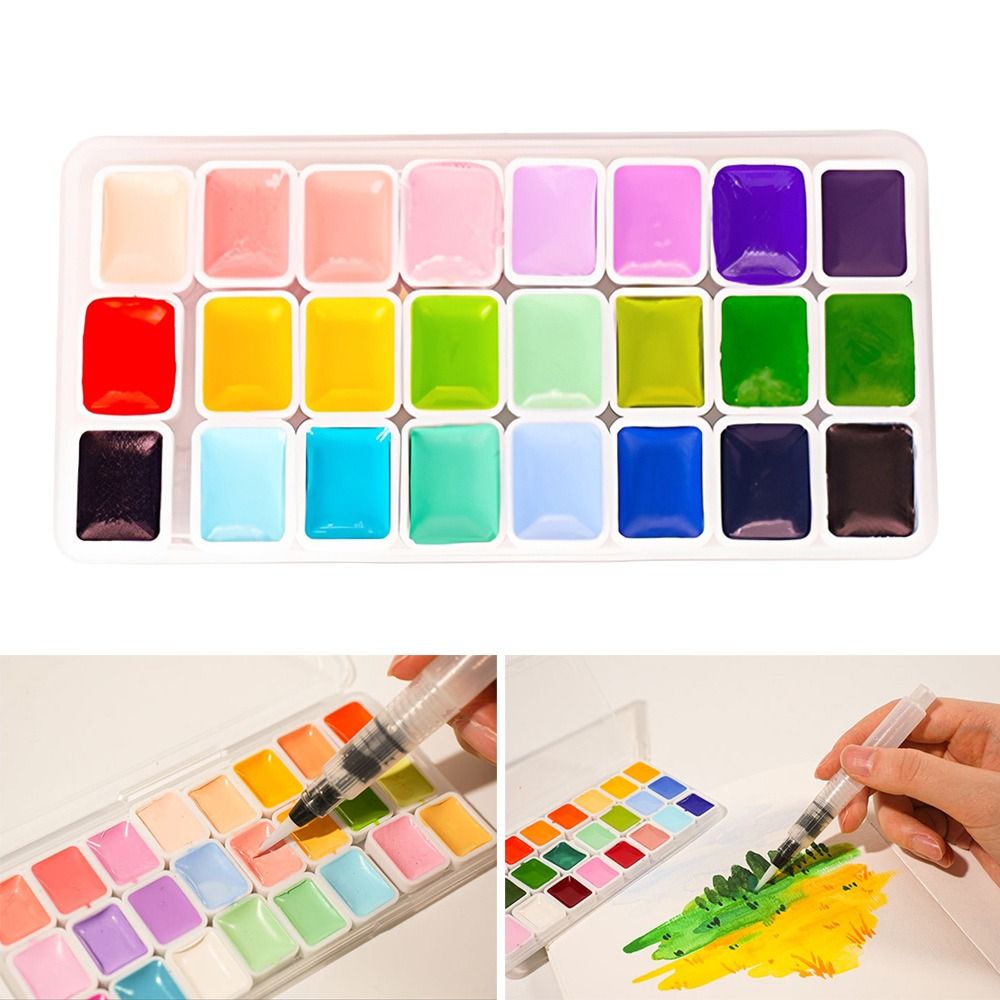 Ensemble de peintures aquarell - Watercolor Paint Set Solid Pigment avis et prix