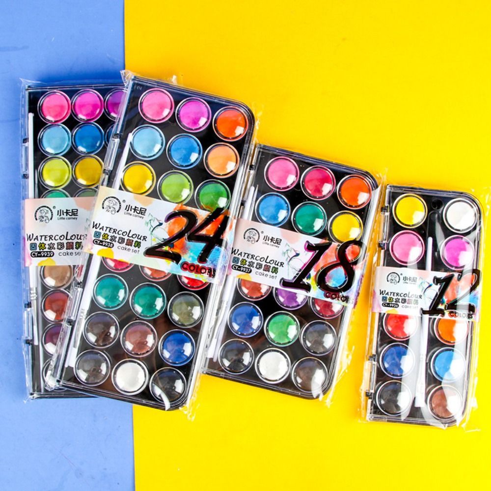Ensemble de peinture d'interco - Watercolor Paint Set Solid Pigment avis et prix