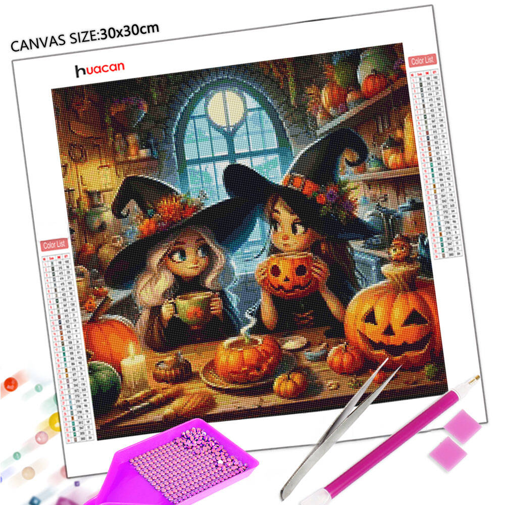 Huacan-Coutumes de diamant Dol - 5D Diamond Painting Kit Full Drill avis et prix