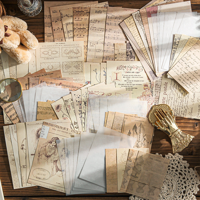 Kit de papier artisanal vintag - Vintage Junk Journal Scrapbooking Paper avis et prix