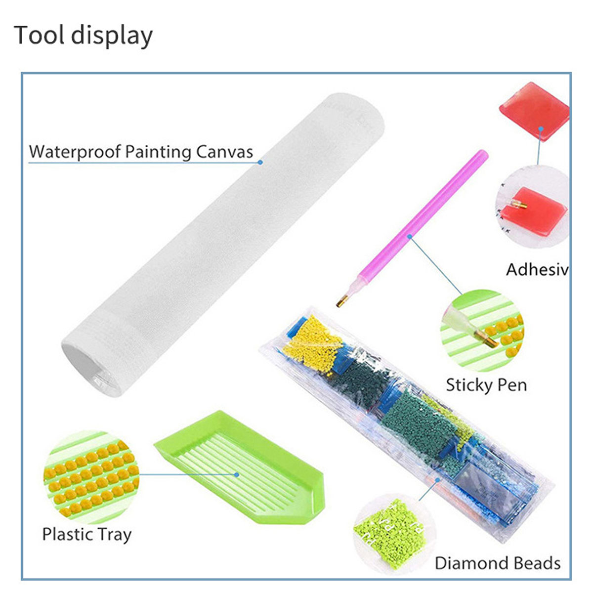 Kit de peinture diamant 5D ave - 5D Diamond Painting Kit Full Drill avis et prix