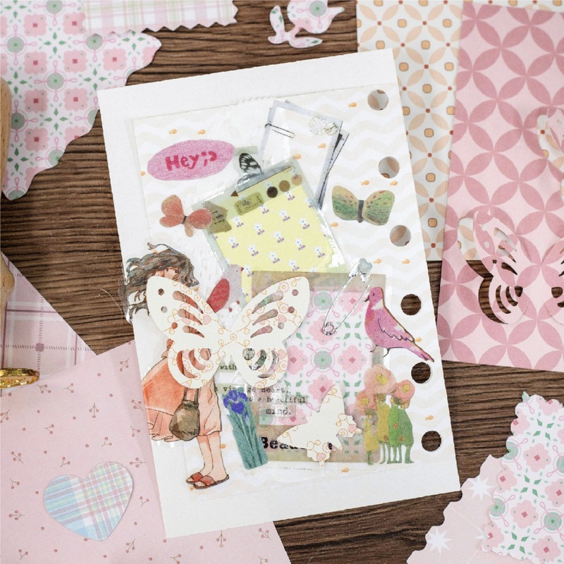 1 paquet/200 pièces de papier  - Vintage Junk Journal Scrapbooking Paper avis et prix