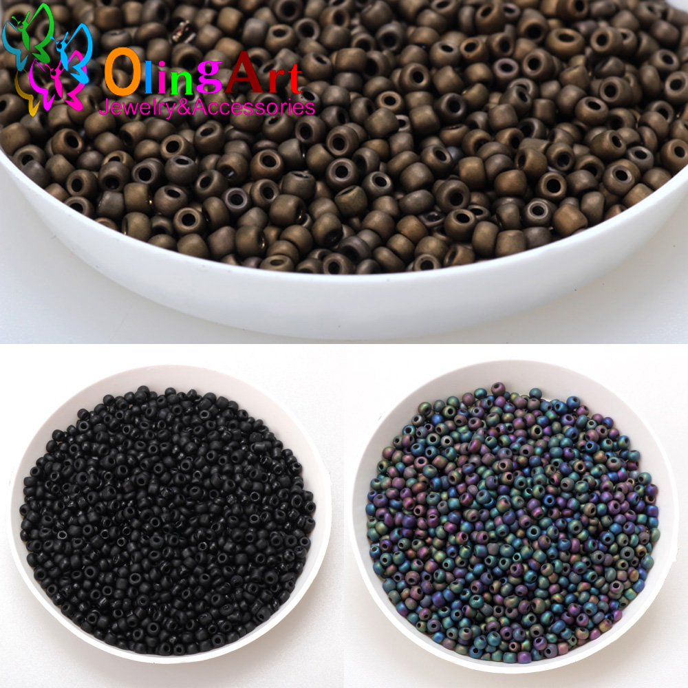 Perles de rocaille en verre de - Glass Seed Beads 2Mm Jewelry Making avis et prix