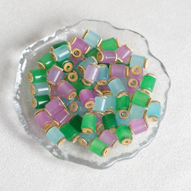 10 perles de jade naturel tric - Beading avis et prix