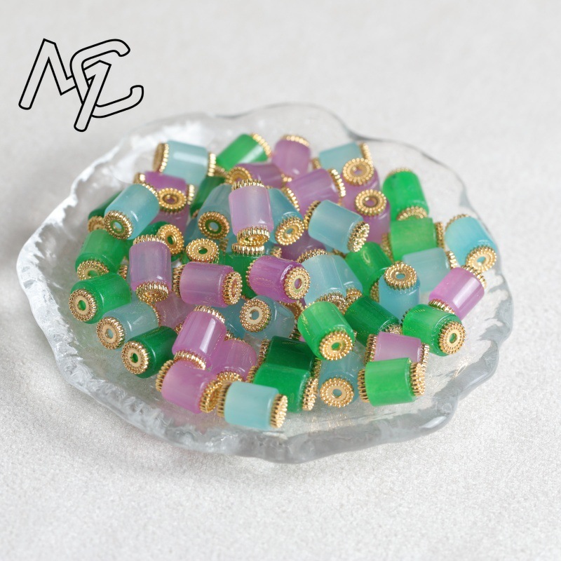 10 perles de jade naturel tric - Beading avis et prix