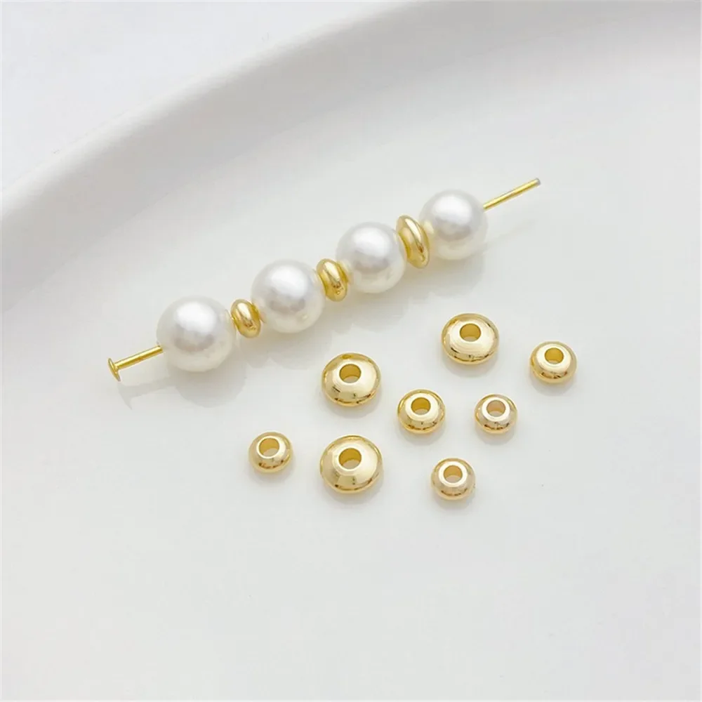 Perles intercalaires en or 14  - Beading avis et prix