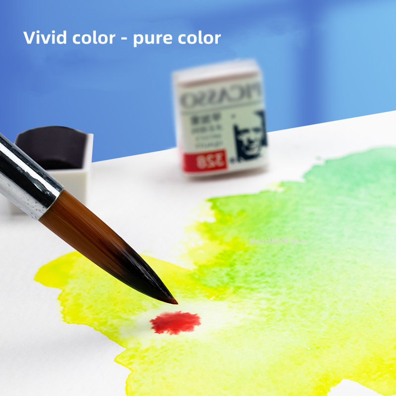 Pigments aquarelle de couleur  - Watercolor Paint Set Solid Pigment avis et prix