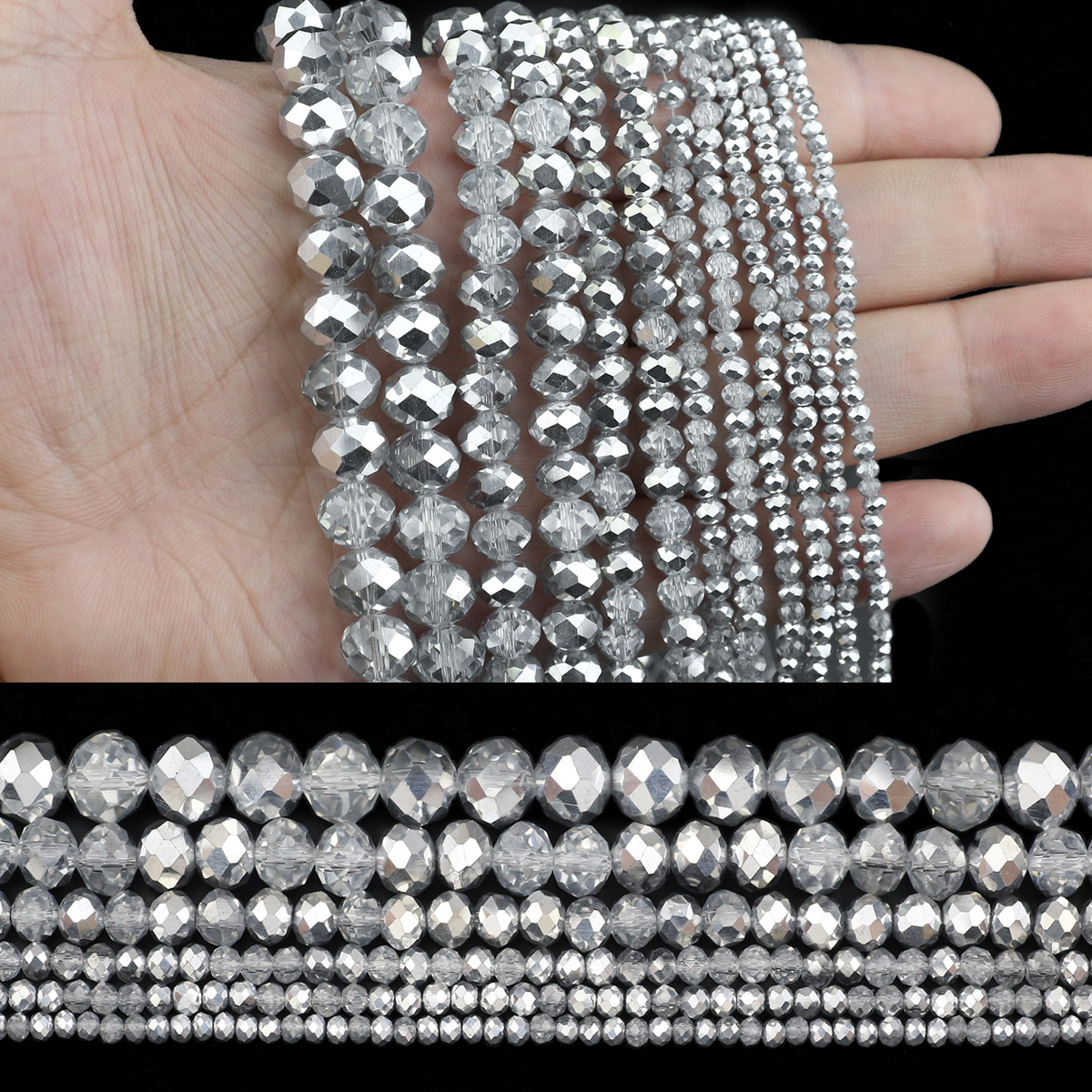 Perles Plates et Rondes Transp - Glass Seed Beads 2Mm Jewelry Making avis et prix
